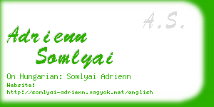 adrienn somlyai business card